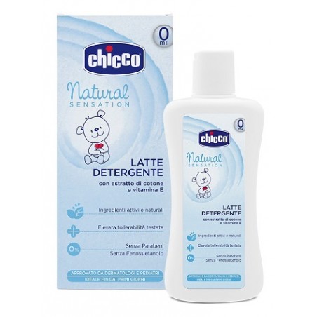 Chicco Latte Detergente Natural Sensation 500 Ml - Bagnetto - 927170199 - Chicco - € 10,03