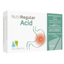 Nutrileya Nutriregular Acid 20 Compresse Masticabili - Integratori per apparato digerente - 935035624 - Nutrileya - € 9,41