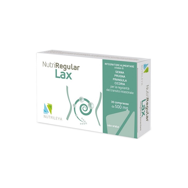 Nutrileya Nutriregular Lax 30 Compresse - Integratori per regolarità intestinale e stitichezza - 935524049 - Nutrileya - € 11,37