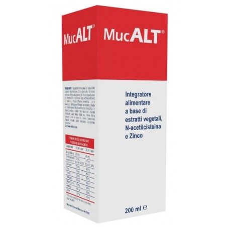 Ddfarma Mucalt 200 Ml - Integratori per apparato respiratorio - 905705341 - Ddfarma - € 10,91