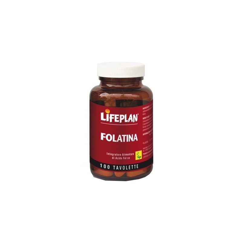 Lifeplan Products Folatina 100 Tavolette - Integratori prenatali e postnatali - 974425643 - Lifeplan Products - € 8,74