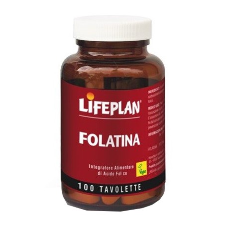 Lifeplan Products Folatina 100 Tavolette - Integratori prenatali e postnatali - 974425643 - Lifeplan Products - € 8,62