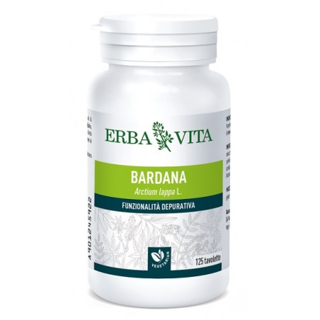 Erba Vita Group Bardana 125 Tavolette 400 Mg Erba Vita - 1 Erba Vita Group Bardana 125 Tavolette 400 Mg Erba Vita - 1