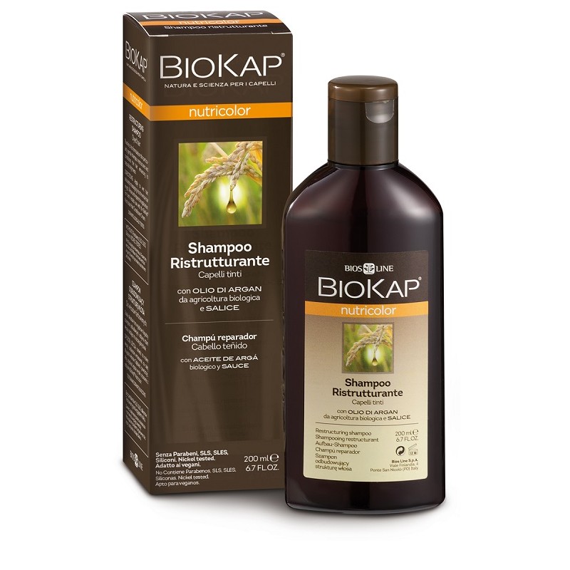 Bios Line Biokap Nutricolor Shampoo Ristrutturante 200 Ml - Shampoo - 938092552 - Biokap - € 10,80