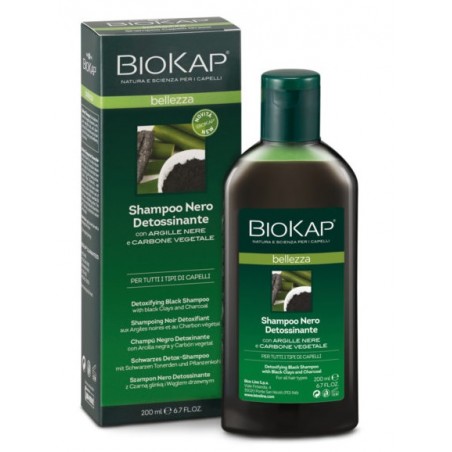 Bios Line Biokap Shampoo Nero Detossinante 200 Ml - Shampoo - 942262559 - Biokap - € 10,81