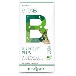 Erba Vita Group B-apport Plus 45 Capsule - Vitamine e sali minerali - 975435633 - Erba Vita - € 9,63