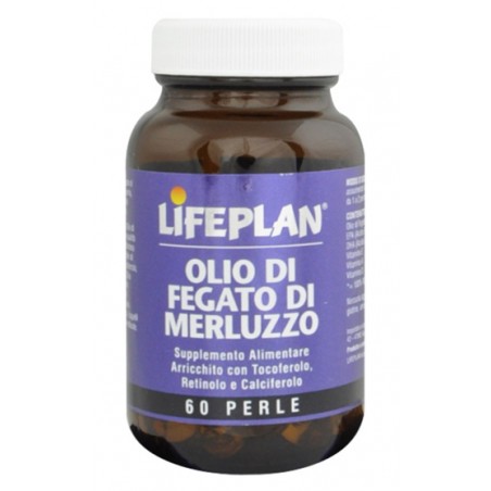 Lifeplan Products Olio Di Fegato Di Merluzzo 60 Perle - Integratori per dolori e infiammazioni - 974425833 - Lifeplan Product...