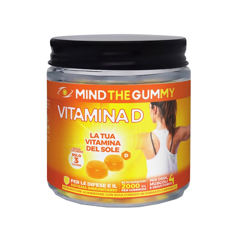 Dante Medical Solution Mind The Gummy Vitamina D 30 Pastiglie Gommose Gusto Limone Senza Zucchero - Vitamine e sali minerali ...