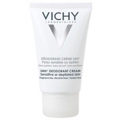 Vichy Deodorante Pelle Sensibile Post-depilazione Crema 40 Ml - Deodoranti per il corpo - 907280426 - Vichy - € 11,50