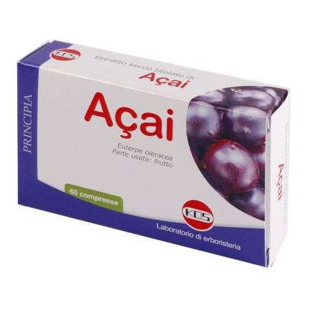 Kos Acai Estratto Secco 60 Compresse - Integratori per dimagrire ed accelerare metabolismo - 913840512 - Kos - € 9,26