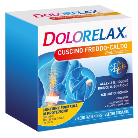 Coswell Ice Hot Dolorelax Cuscino Riutilizzabile Con Velcro Fissante 11x26 Cm Coswell - 1 Coswell Ice Hot Dolorelax Cuscino Riutilizzabile Con Velcro Fissante 11x26 Cm Coswell - 1