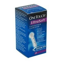Lifescan Italy Lancette Pungidito Onetouch Ultrasoft 25 Pezzi - Aghi e siringhe - 906361579 - Lifescan Italy - € 6,31