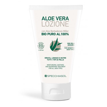 Specchiasol Aloe Vera Lozione Bio Puro 100% 150 Ml - Igiene corpo - 982885372 - Specchiasol - € 9,92