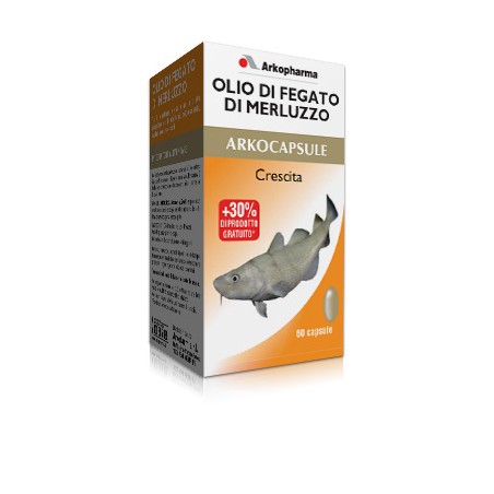 Arkofarm Arko Capsule Olio Feg Merluz 60prl Arkofarm - 1 Arkofarm Arko Capsule Olio Feg Merluz 60prl Arkofarm - 1