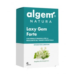 Algem Natura Laxy Gem Forte 45 Compresse - Integratori per regolarità intestinale e stitichezza - 975981794 - Algem Natura - ...