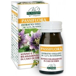 Vis Giorgini Ser-vis Passiflora Estratto Titolato 60 Pastiglie - Integratori per umore, anti stress e sonno - 971197328 - Vis...