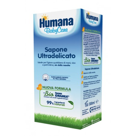 Humana Italia Humana Baby Care Sapone Liquido 300 Ml - Bagnetto - 944182029 - Humana - € 8,97