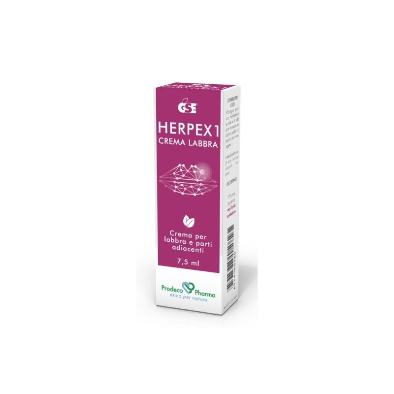 Prodeco Pharma Gse Herpex 1 Crema Labbra 7,5 Ml - Burrocacao e balsami labbra - 974920480 - Prodeco Pharma - € 11,07