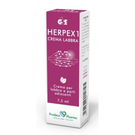 Prodeco Pharma Gse Herpex 1 Crema Labbra 7,5 Ml - Burrocacao e balsami labbra - 974920480 - Prodeco Pharma - € 10,03