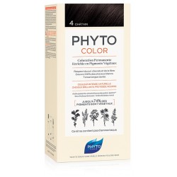 Phytocolor 4 Castano 1 Latte + 1 Crema + 1 Maschera + 1 Paio Di Guanti - Tinte e colorazioni per capelli - 975181342 - Phyto ...