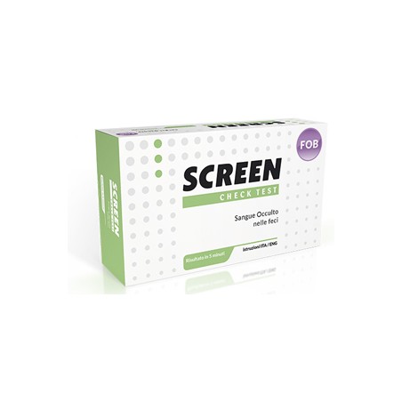 Screen Pharma S Test Rapido Presenza Di Sangue Occulto Nelle Feci Screen - Self Test - 912359268 - Screen Pharma S - € 10,20
