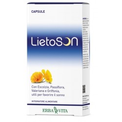 Erba Vita Group Lietoson 45 Capsule - Integratori per umore, anti stress e sonno - 975865421 - Erba Vita - € 15,00