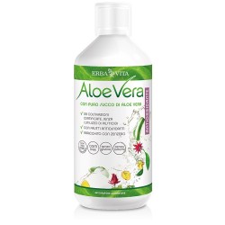 Erba Vita Group Aloe Vera Puro Succo Antiossidante 500 Ml - Pelle secca - 979355157 - Erba Vita - € 9,80