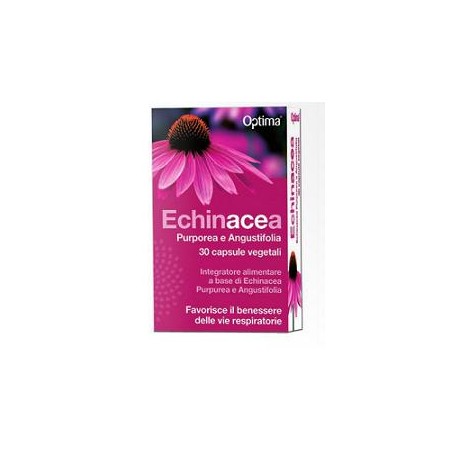 Optima Naturals Echinacea 30 Capsule Vegetali - Integratori per difese immunitarie - 904586423 - Optima Naturals - € 10,24