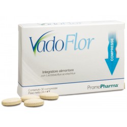 Promopharma Vado Flor 30 Compresse - Integratori per regolarità intestinale e stitichezza - 935605461 - Promopharma - € 10,07