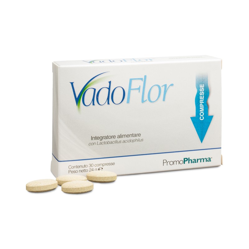 Promopharma Vado Flor 30 Compresse - Integratori per regolarità intestinale e stitichezza - 935605461 - Promopharma - € 10,08