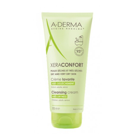 Aderma Xera-confort Crema Detergente 200 Ml - Bagnoschiuma e detergenti per il corpo - 978268252 - A-Derma - € 11,31