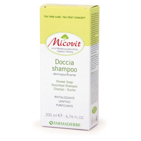Farmaderbe Micovit Doccia Shampoo 200 Ml Farmaderbe - 1 Farmaderbe Micovit Doccia Shampoo 200 Ml Farmaderbe - 1