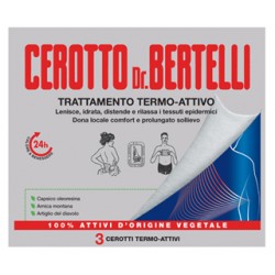 Kelemata Dr Bertelli Cerotto Termo-attivo 3 Pezzi - Igiene corpo - 979809997 - Kelémata - € 10,91