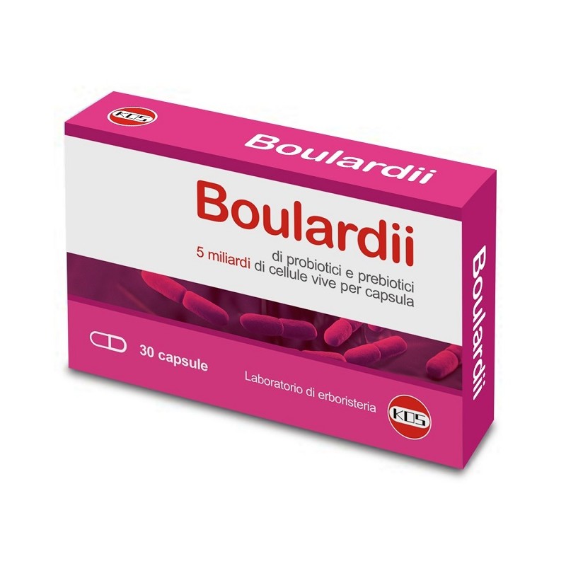 Kos Boulardii 5miliardi 30 Capsule - Integratori di fermenti lattici - 975344882 - Kos - € 9,49