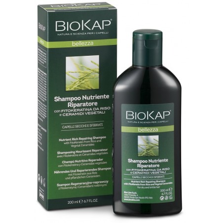 Bios Line Biokap Shampoo Nutriente/riparatore 200 Ml - Shampoo anticaduta e rigeneranti - 933328243 - Biokap - € 10,66