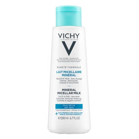 Vichy Purete Thermale Latte Micellare Pelli Sensibili 200 Ml - Detergenti, struccanti, tonici e lozioni - 977260999 - Vichy -...