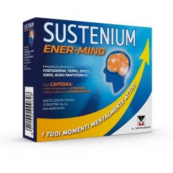 A. Menarini Ind. Farm. Riun. Sustenium Energy Mind 12 Bustine - Integratori per concentrazione e memoria - 923508067 - Menari...