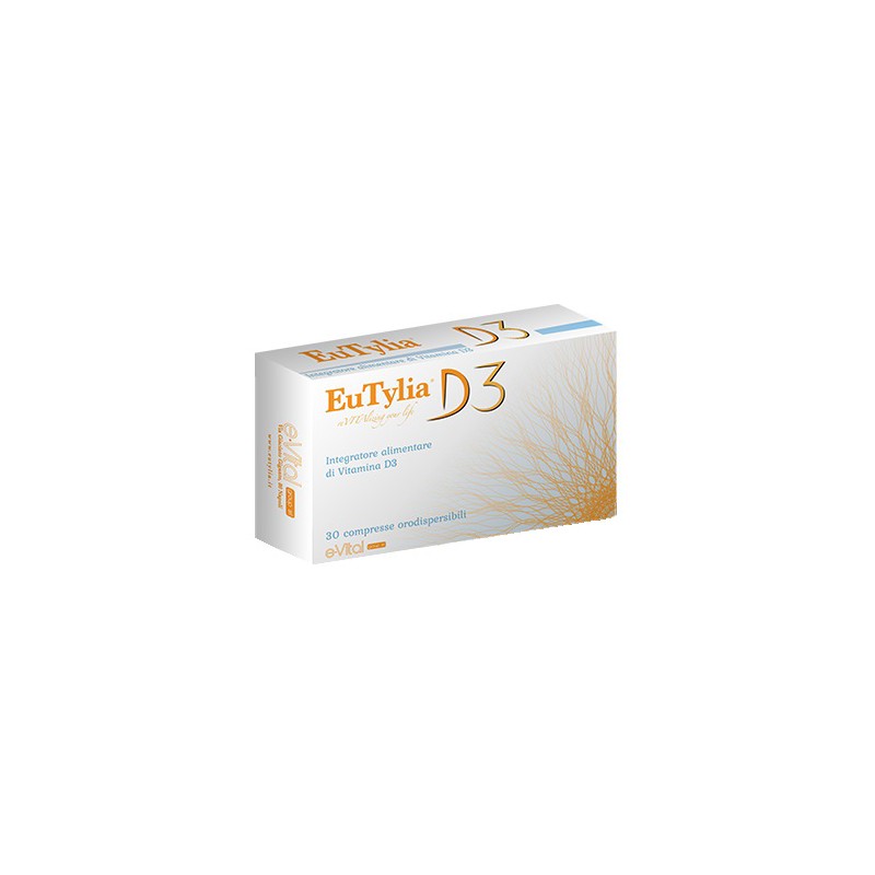 E. Vitalgroup Eutylia D3 30 Compresse - Vitamine e sali minerali - 977692298 - E. Vitalgroup - € 10,29