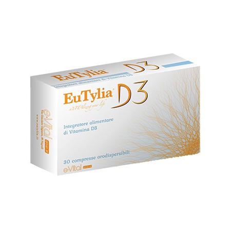 E. Vitalgroup Eutylia D3 30 Compresse - Vitamine e sali minerali - 977692298 - E. Vitalgroup - € 10,29