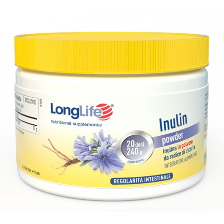 Longlife Inulina per la Regolarità Intestinale 240 G Longlife - 1 Longlife Inulina per la Regolarità Intestinale 240 G Longlife - 1
