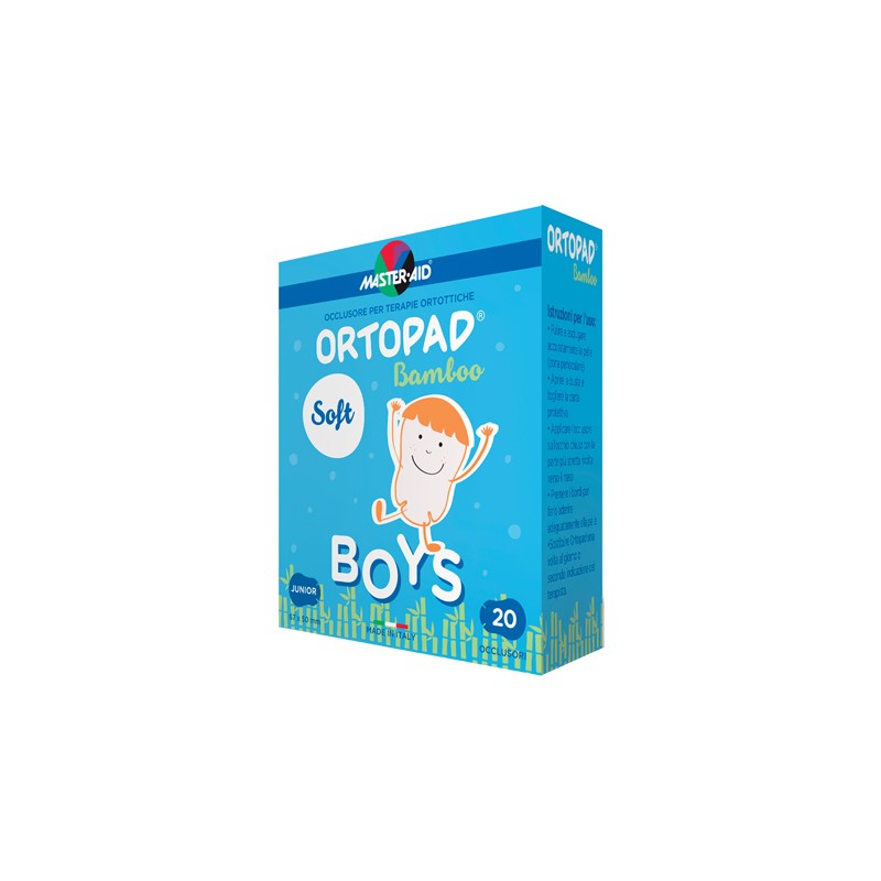 Pietrasanta Pharma Cerotto Oculare Per Ortottica Ortopad Soft Boys Junior 20 Pezzi - Medicazioni - 934406226 - Pietrasanta Ph...