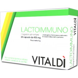 Farmana Vitaldi' Lactoimmuno 20 Capsule Da 450 Mg - Integratori di fermenti lattici - 941790507 - Farmana - € 10,13