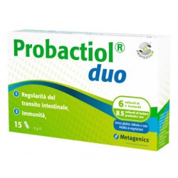 Probactiol Duo Integratore di Probiotici 15 Capsule - Integratori di fermenti lattici - 976997763 - Metagenics - € 10,91