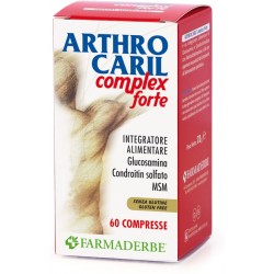 Farmaderbe Arthrocaril Complex Forte 60 Compresse - Integratori per dolori e infiammazioni - 900074725 - Farmaderbe - € 9,86