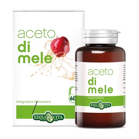 Erba Vita Group Aceto Mele 60 Capsule 550 Mg - Vitamine e sali minerali - 906020831 - Erba Vita - € 10,63