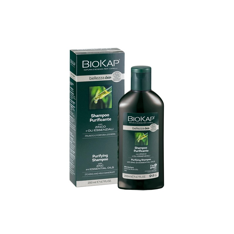 Bios Line Biokap Bellezza Bio Shampoo Purificante Cosmos Ecocert 200 Ml - Shampoo - 943287449 - Biokap - € 11,30