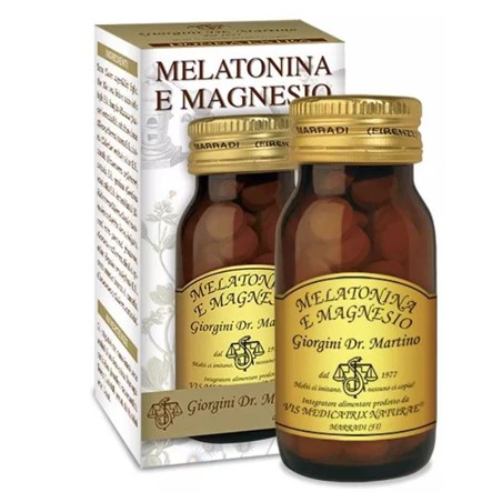 Dr. Giorgini Ser-vis Melatonina Magnesio Pastiglie 45 G - Integratori per umore, anti stress e sonno - 924868742 - Dr. Giorgi...