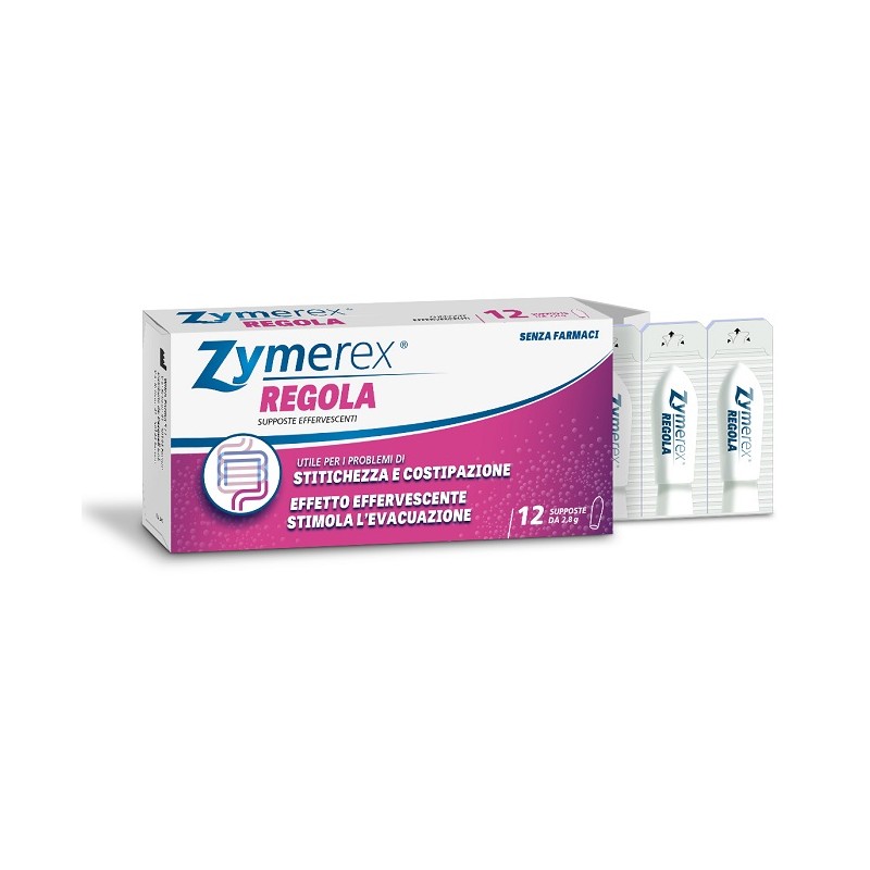 Difar Distribuzione Zymerex Regola Supposte 12 Pezzi - Farmaci per stitichezza e lassativi - 981047095 - Difar Distribuzione ...