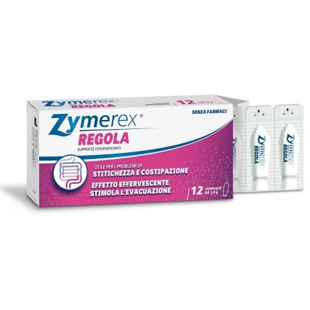 Difar Distribuzione Zymerex Regola Supposte 12 Pezzi - Farmaci per stitichezza e lassativi - 981047095 - Difar Distribuzione ...