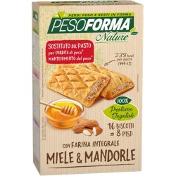 Nutrition & Sante' Italia Pesoforma Biscotto Integr Miele Mandorle 16 Pezzi 33 G - Rimedi vari - 944000405 - Pesoforma - € 12,06